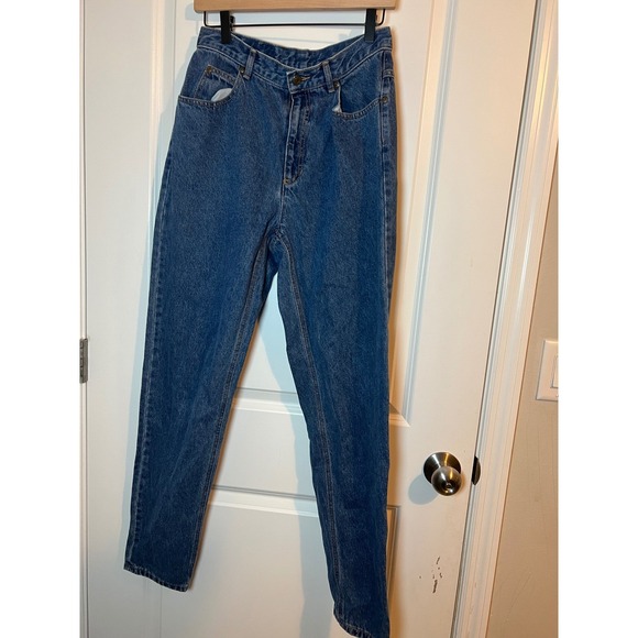 lizwear Denim - Lizwear‎ Womens Medium Wash High Rise Straight Leg Denim Jeans Size 10